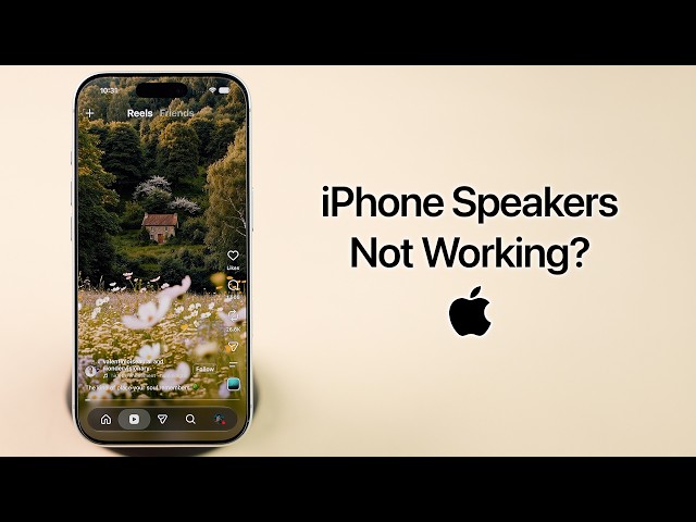 iPhone Speakers Not Working - Easy Fix!