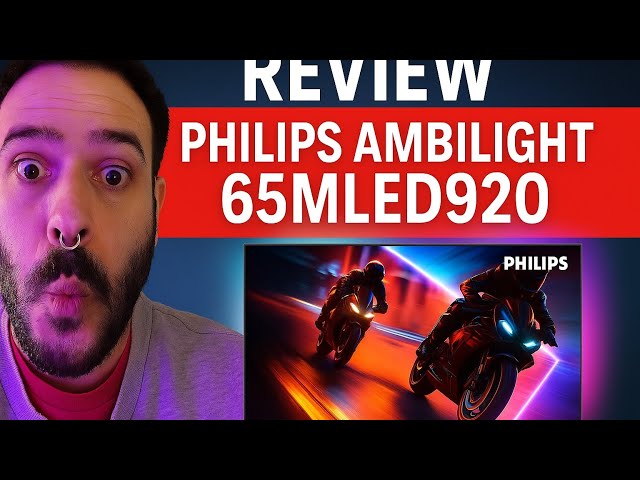 Is the Philips Ambilight 65MLED920 worth it? MY REAL OPINION #tv #philips #oled #miniledtv
