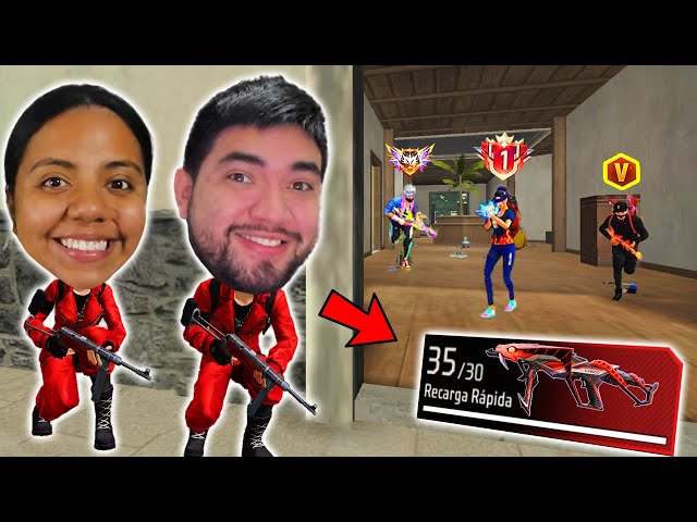 LE SAQUÉ LA MP40 COBRA EVOLUTIVA A MI ESPOSA EN FREEFIRE 😱