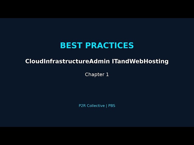 Cloud Infrastructure Admin - Chapter 1: Linux/Ubuntu Provisioning Basics