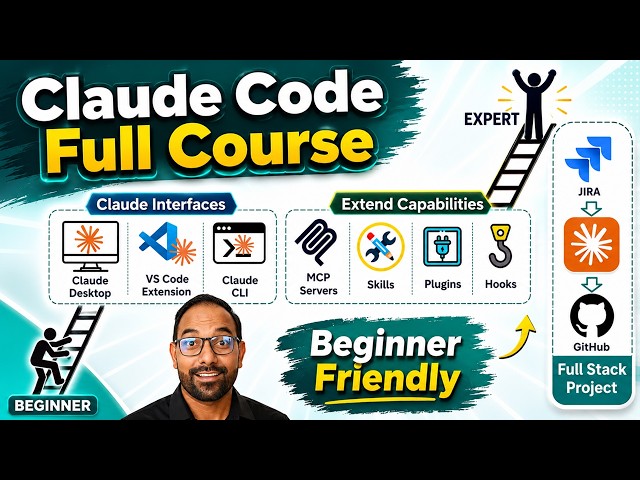 Claude Code Full Course | Beginner to Expert