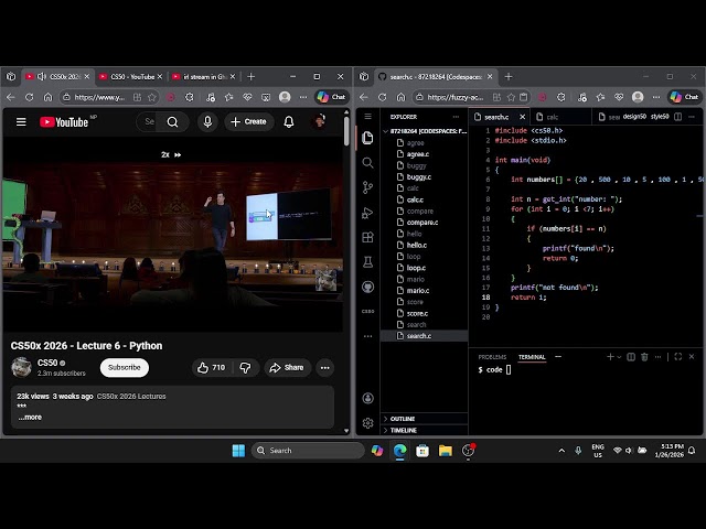 CS50-Python learning