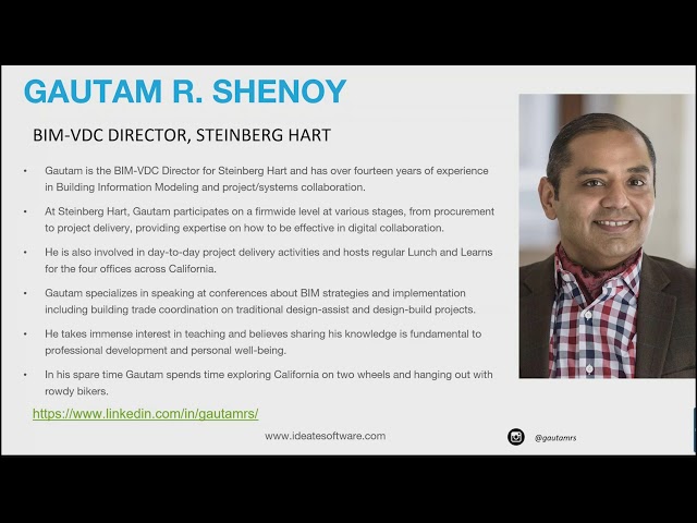 Developing Efficient Processes with Ideate Software and Gautam Shenoy from Steinberg Hart
