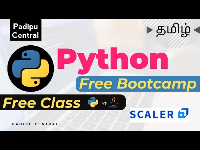 Free Python Course by Scaler | Tamil