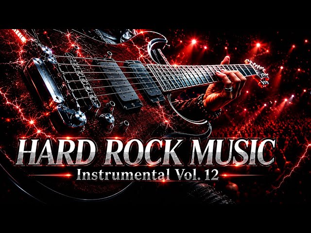 🎸 1 Hour of Non-Stop Hard Rock Guitar Instrumental Compilation | Full Rock Energy Vol. 12