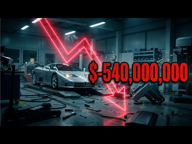 The Supercars That Bankrupted Their Own Companies