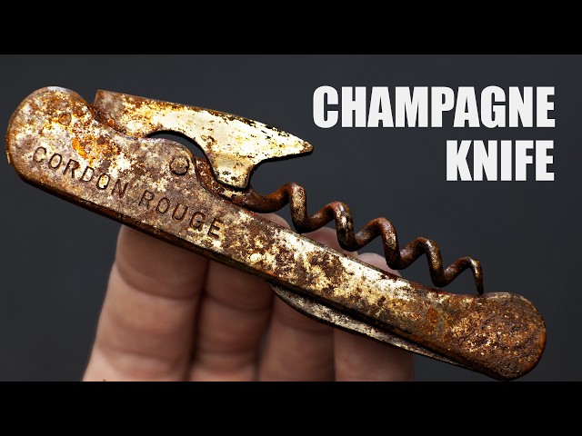 Vintage Champagne Knife Restoration