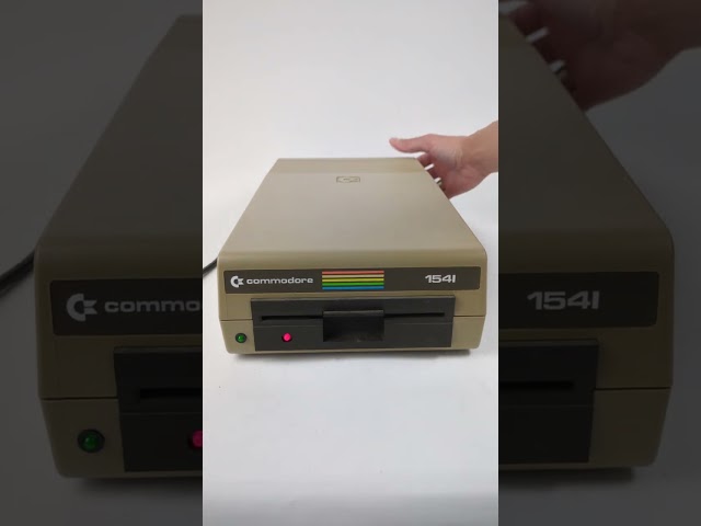 SOLD - Showing it powers on: Commodore 1541 Disk Drive For Sale