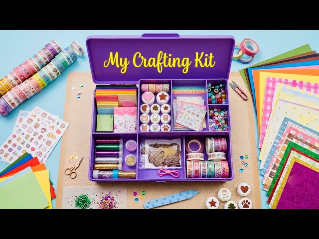 I Made My Own Craft Supplies 🤯| 10 Easy DIYs At Home | Crafty Beauti