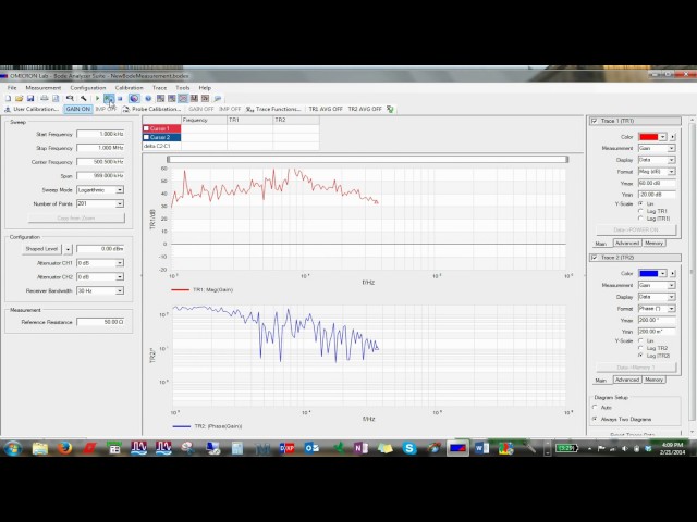 Bode Plot Measurement