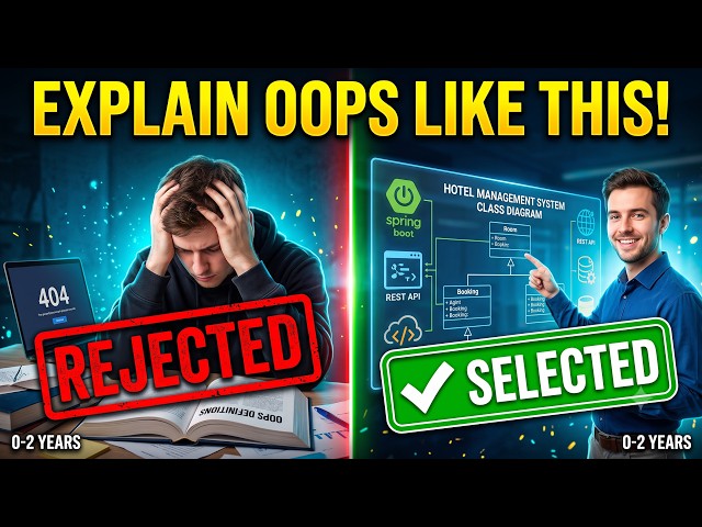 Stop Saying "Inheritance is Parent-Child!" How to Explain OOPs in Interviews (0-3 Yrs)