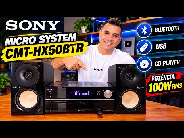 INTRODUCING THE STYLISH AND COMPLETE SONY CMT-HX50BTR.