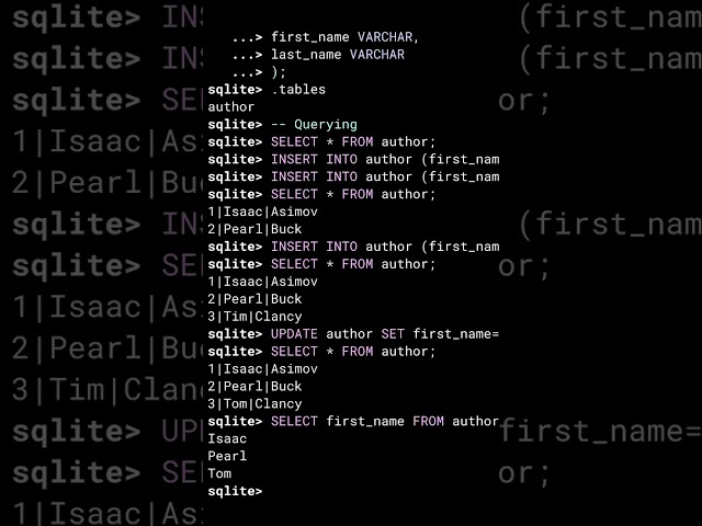 SQLite + SQLAlchemy: Level Up Your Python Projects