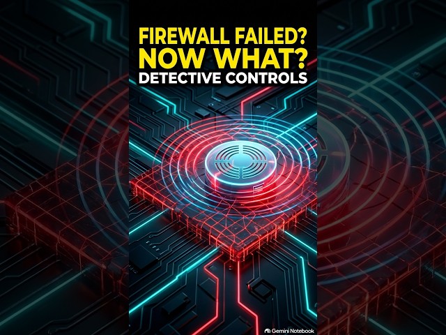 Your Firewall Failed. Now What? Detective Controls Explained #cisa  #cisaprep #accesscontrol