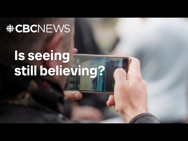 In the age of generative AI how can we trust what our eyes see?