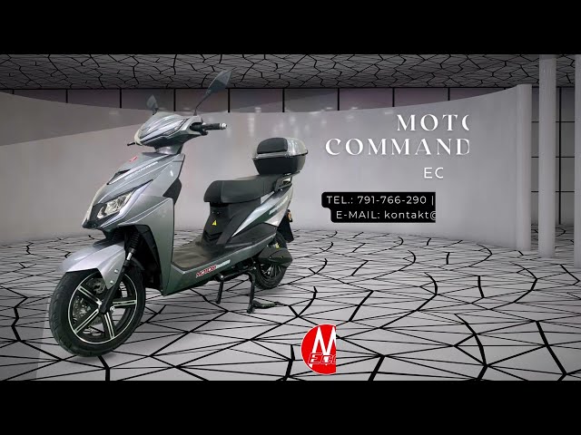 SKUTER ELEKTRYCZNY - MOTOBI-ECO COMMANDER 2000W 72V - HOMOLOGACJA L1e-B