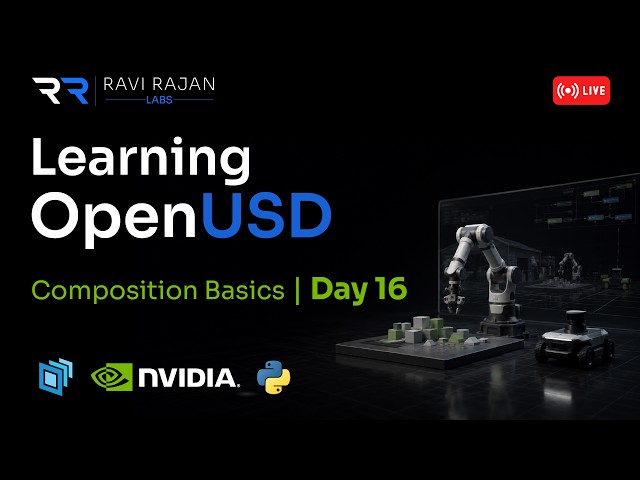 Learning OpenUSD | Composition Basics | Day 16
