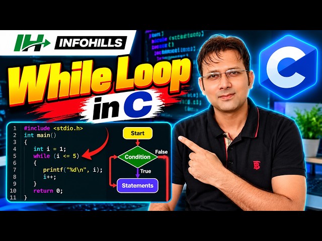 While loop in C | infohills 