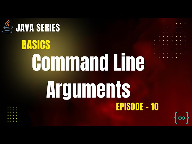 Command Line Arguments in Java | String[] args | Java Tutorials Episode 10 | PrepLoop