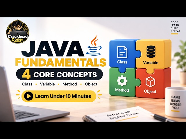 Java Fundamentals: 4 Core Concepts | Every Beginner Must Know