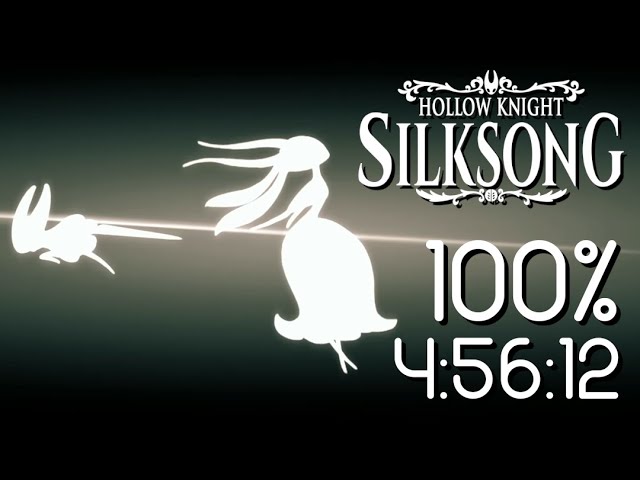 [World Record] Hollow Knight: Silksong Speedrun  - 100% in 4:56:12 (First sub 5!)