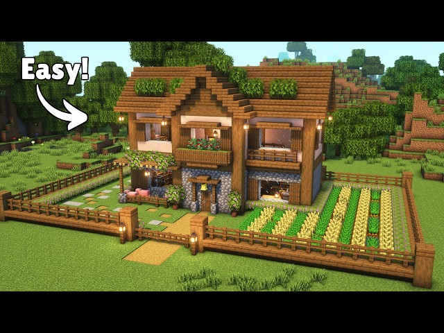 Minecraft: How to Build A Survival House