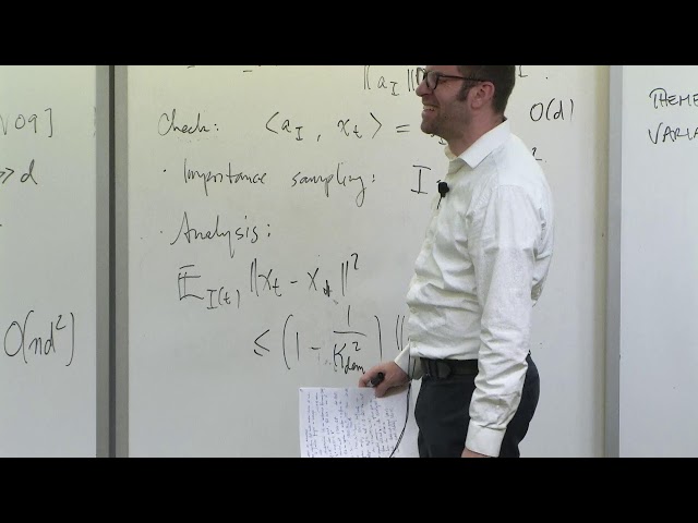 Randomized matrix computations / Themes & Variations (Part 1)