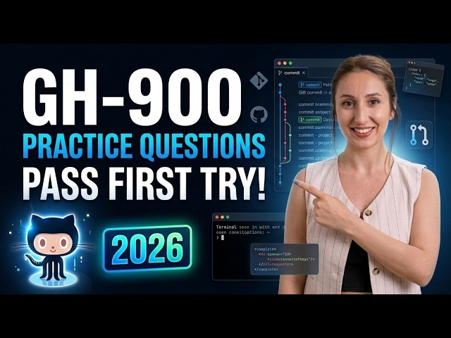 GH-900 Practice Test + Free PDF Questions | Pass the GitHub Foundations Exam (2026)