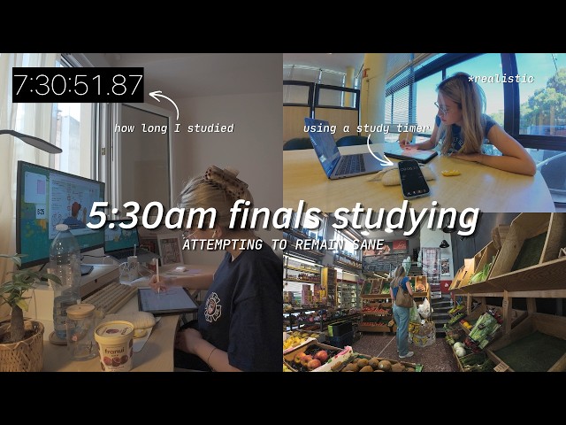 study vlog | cramming for finals in med school 😵‍💫☕ running on caffeine & hope