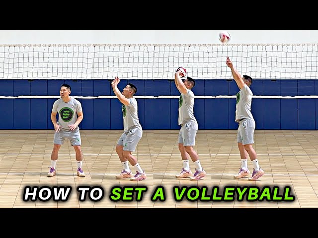 How To SET A Volleyball Fundamentals 2.0 | Hand Position, Stance, Footwork
