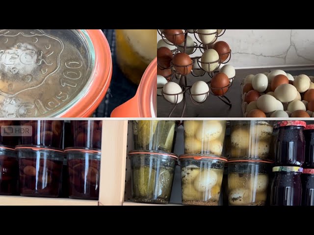Canning eggs | Preserving eggs #canning #selfsufficiency #eggsfromhappyhens