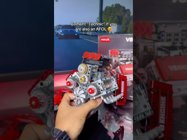 Comment “Technic” if you’re an AFOL 🤩⚙️#LEGO #LEGOTechnic #afolcommunity #Cars #afol