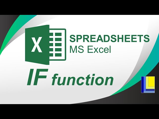 MS Excel | IF Function