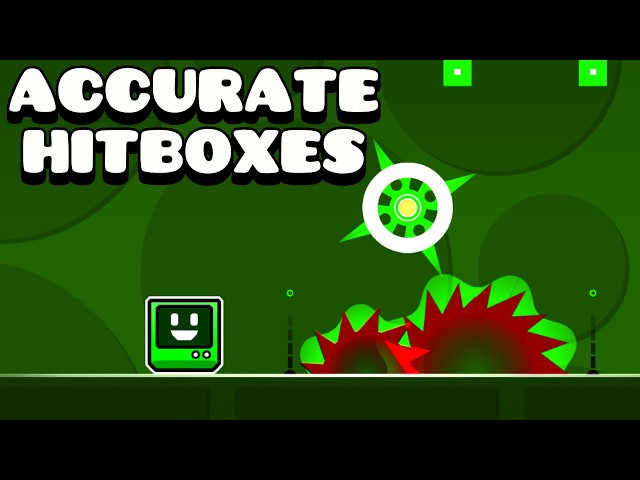 All RobTop levels but ACCURATE HITBOXES