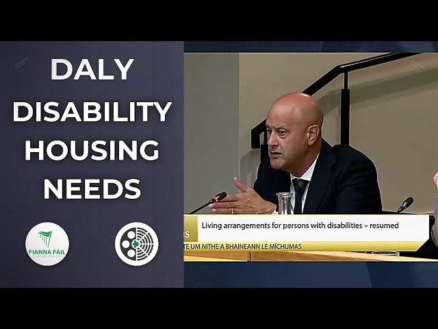 Martin Daly remet en question la coordination des logements pour personnes handicapées