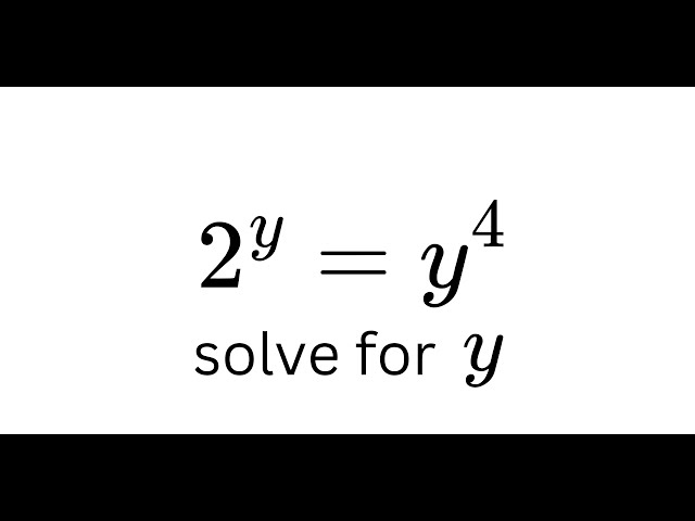 Math Olympiad question  Equation solving You should know this trick!