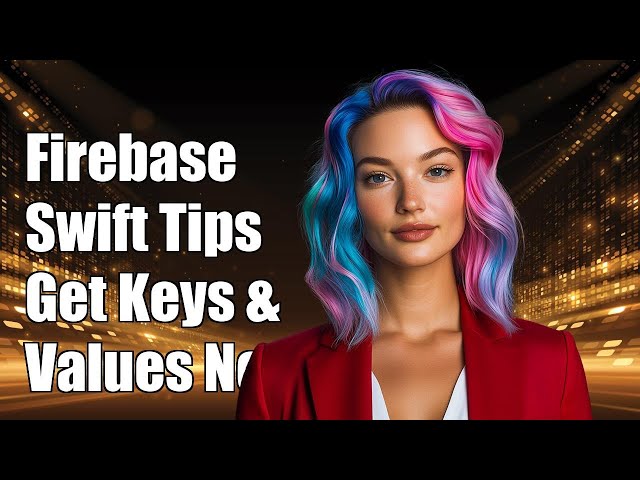 Firebase Swift: Retrieve All Child Keys and Values into Separate Arrays