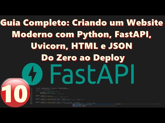Curso Completo de FastAPI com Python do Zero ao Profissional | API REST + JWT + CRUD + Login