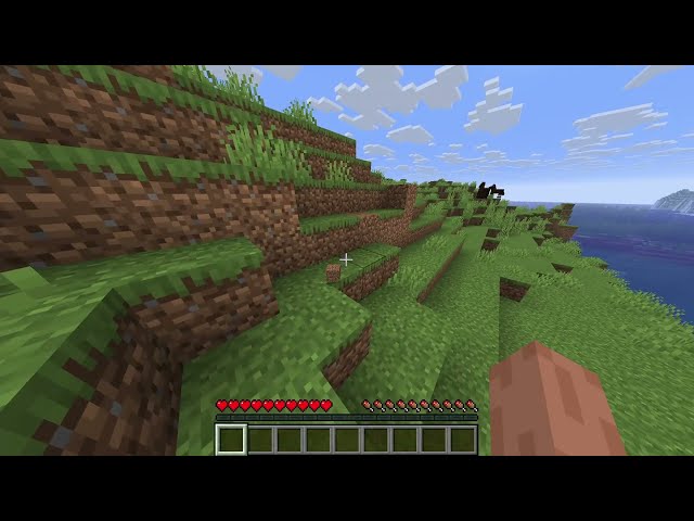 minecraft but i ride dih to move