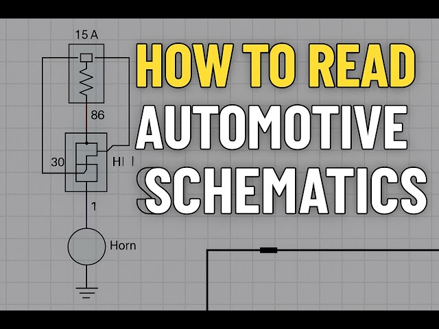 How to Read Automotive Wiring Schematics for Beginners | Bill Teaches Automotive Technology