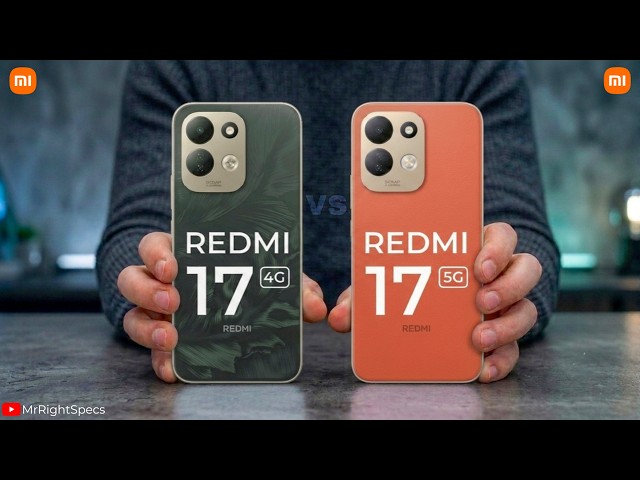 Redmi 17 4G Vs Redmi 17 5G