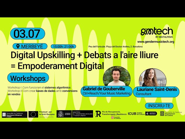 From Streams to Superfans: Music Algorithms, Playlists & Smart Links- Digitalfems Workshop