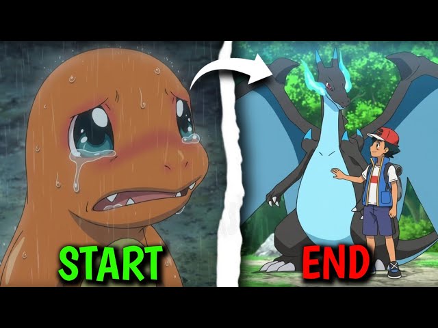 "Entire story of Ash's Charizard 🔥😱"|KrazenXYT|Pokemon|