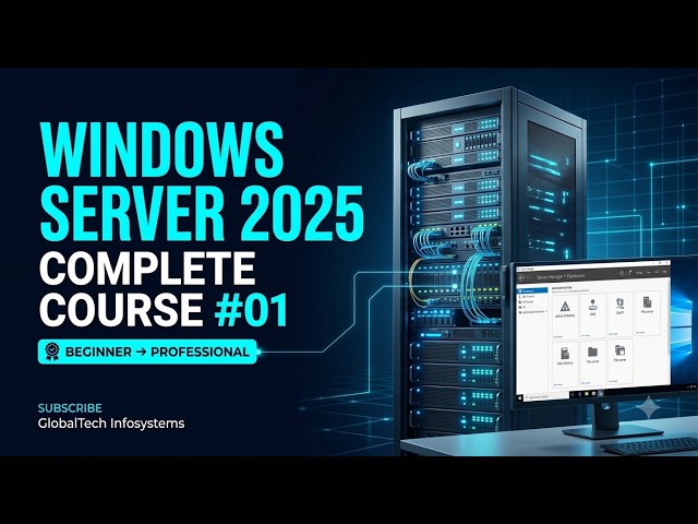 Windows Server 2025 Complete Course #01 | What is Windows Server? | Hindi Tutorial