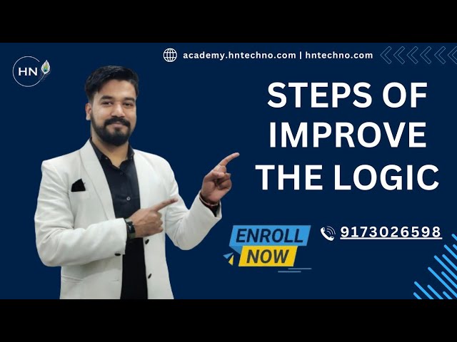 How To Do Programing work in Logic Module - HN Techno Learning Portal