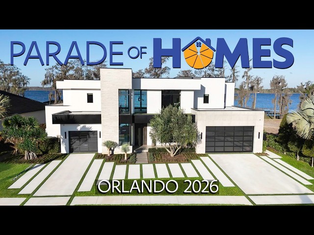 Parade of Homes Orlando 2026: Modern Escape by Farina & Sons Inc | Luxury Lakefront Home Tour