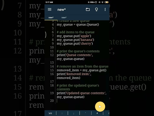 Daily Tasks of Queue Data Structure Using Queue Module of Python Programming Language 🐍