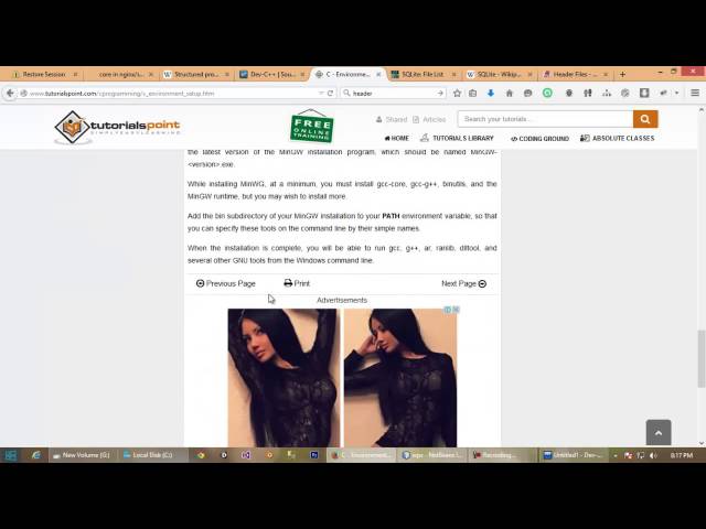C Programming Bangla Tutorial  part 1 (installation, hello world program)
