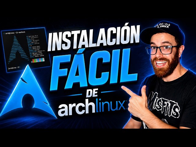 Installing Arch Linux EASIER than EVER!!