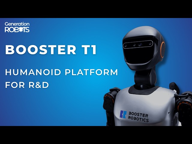 Booster T1 Humanoid Robot Demo | Open-Source ROS 2 Platform for AI & Research